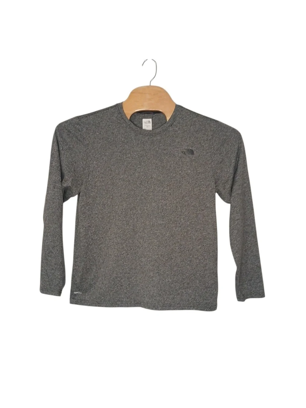 The North Face Men's Long Sleeve T-Shirt in Medium Grey Heather